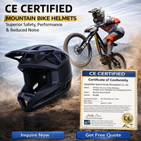 Casque VTT intégral OEM/ODM en gros, modèle 17, 17 aérations, visière réglable, respirant, excellent pour le VTT Downhill et Enduro