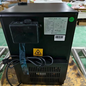 21L <b>Mini</b> Fridge for Drinks LED Interior Glass Door <b>Freezer</b> Function OEM Available - Product Image 6