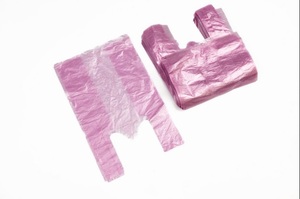 Bolsas de plástico para bolsa personalizada del cliente-Bolsas de Camiseta con estampado de compras-Portador de chaleco de HDPE de supermercado de Vietnam Export - Product Image 3