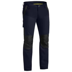 Pantalones industriales de seguridad táctica de Ajuste Recto de poliéster OEM ODM 100% de alta calidad pantalones multibolsillos para trabajadores de carga para hombres - Product Image 5