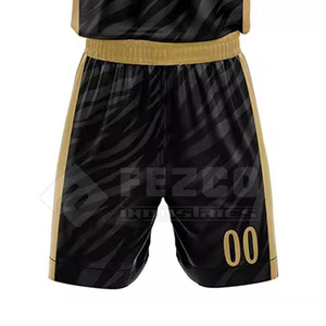 Ensembles d'uniformes de basketball durables en gros, tailles plus grandes, respirants, de haute qualité pour hommes, service OEM personnalisable - Product Image 6