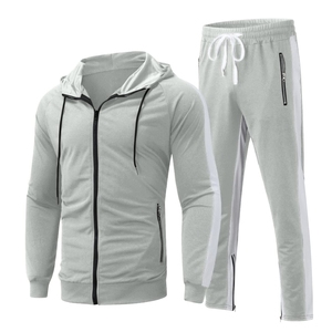 เสื้อกีฬากันเหงื่อสำหรับผู้ชายเสื้อฮู้ดกีฬากางเกงกีฬาแบบแอคทีฟโลโก้พีช - Product Image 1
