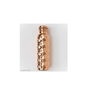 Highest Quality Pure Copper <b>Water</b> <b>Bottle</b> Unique Design Factory Direct Sale Drinking Copper <b>Bottle</b> Ayurveda Health Benefits - Product Image 2