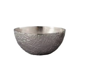 Tazón de servicio de aluminio fundido clásico para frutas secas, fecha y dulces, Decoración de mesa, tazón de Metal de Royal Home Collection Supplies - Product Image 2