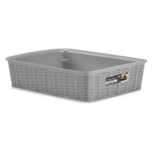 Cesto de Basura de Almacenamiento Stefanplast ELEGANCE 25x19x6cm Gris Piedra Modelo 30942 - Product Image 2