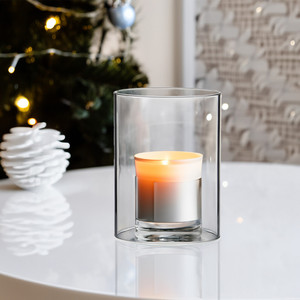 HST4708 - Tubo de Chimenea Transparente para Velas Tipo Huracán [Sin Base] - 4.7 x 8 - Product Image 4