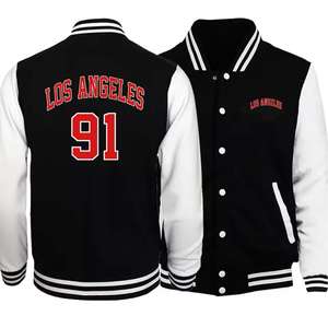 Vestes d'université pour hommes avec logo personnalisé 100% Tarifs d'hiver les moins chers pour les vestes d'université pour hommes de marque de qualité - Product Image 2