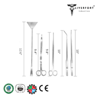 2024 Top Qualité Aquarium Nettoyage 5Pc Ensemble D'outils Plante Aquatique Fish Tank Plante Outils Aquarium Long Outil Kit LIVERFORT INDUSTRIES