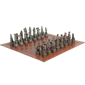 Juego de <span class=keywords><strong>Ajedrez</strong></span> Metálico con Temática de Vaqueros vs Indios - Product Image 6