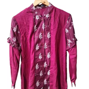 เสื้อบาติก nadira สำหรับผู้หญิงแฟชั่นวินเทจผ้าฝ้ายถักทอสไตล์วินเทจฤดูร้อน - Product Image 1