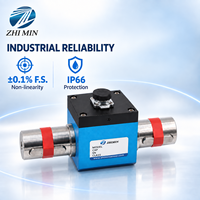 Capteur de couple rotatif dynamique IP66 de 5-800 Nm avec une non-linéarité de 0,1 % FS pour les tests de moteurs, de boîtes de vitesses, de pompes et d'éoliennes