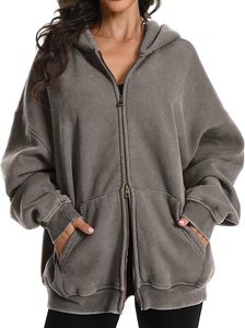 Sudadera con capucha de diseño moderno con capucha de algodón de ajuste relajado para comodidad diaria - Product Image 6