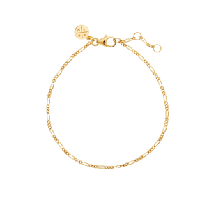 Nouvelle personnalité chaîne en laiton bracelet Vente chaude Mode Cuivre Chaîne Élégant À La Main Dames Designer Chaîne Bracelet - Product Image 1