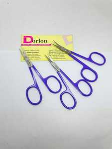 Ciseaux à ongles personnalisés de couleur violette avec pointe en forme de flèche, ciseaux à ongles à lame courbée, ciseaux à cuticules russes tranchants - Product Image 4