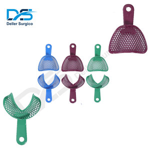 ANNWAH Bandejas Profesionales de Impresión Dental para Restauración Completa de Dentaduras, Bandejas de Impresión Manual (Paquete de 3 Pares)-Para Edentulous - Product Image 2