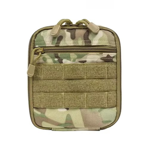 Bolsa de kit médico para exteriores, precio de fábrica al por mayor, bolsa de accesorios acoplables de nailon, bolsa táctica con correas Molle - Product Image 5