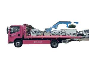 Camión de Rescate FAW 4x2 LHD con Elevador de Ruedas, Grúa de Remolque de Alta Calidad de 5 Toneladas, Usado, Transmisión Manual, Combustible Diésel - Product Image 2