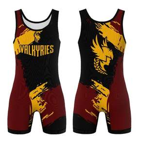 Maillot de lutte professionnel numérique extensible, respirant et léger, séchage rapide, pour entraînement d'élite national, homme et femme - Product Image 2