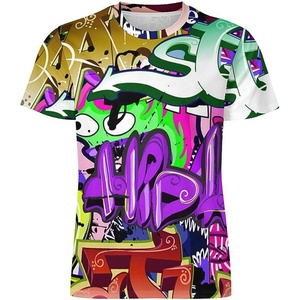 Fabricant de gros Design 92% Polyester 8% Spandex 180 Grammes Chemises respirantes T-shirt personnalisé à sublimation numérique 3D - Product Image 6