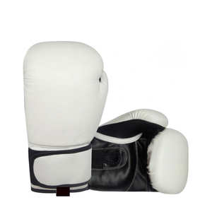 Offre Spéciale vente en gros de gants de boxe jumeaux personnalisés personnaliser des gants de boxe en cuir PU cuir de vachette gants de boxe Service OEM - Product Image 4