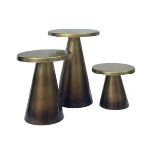 Mushroom Riser (4) <b>Stand</b> Stainless Steel | Buffet <b>Display</b> Riser for Hotel Catering Events & Banquet Food Presentation - Product Image 3