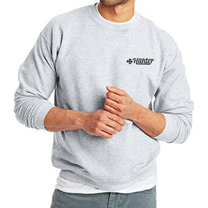 Buena calidad básico 100% algodón clásico cómodo básico sudadera piedra Vintage bordado logo pulóver para hombres - Product Image 1