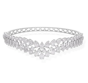 สร้อยข้อมือเพชรโมอิส925สเตอร์ลิงและตะขอสีทองพร้อมของขวัญจากหินมุกสำหรับเธอสร้อยข้อมือแต่งงานแบบกำหนดเอง - Product Image 2