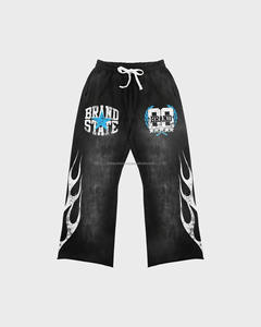 Vente en gros de survêtements d'entraînement en polaire Gym Fitness Tech avec logo personnalisé pour hommes ensemble de 2 pièces de jogging de grande taille avec capuche solide pour l'hiver - Product Image 6