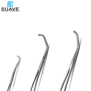 Pinces chirurgicales incurvées en acier inoxydable de haute qualité 2026 pour chirurgie hospitalière SUAVE SURGICAL INSTRUMENTS - Product Image 5