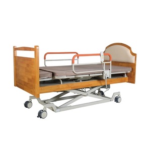 Lit médical ergonomique ECU PLUS certifié ISO, mobilier hospitalier, construction en acier et métal, garantie de 3 ans - Product Image 3