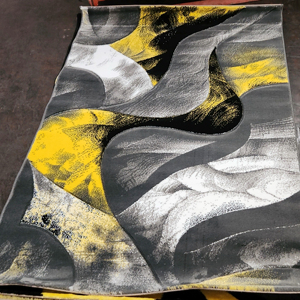 Alfombras Turcas Adiva Modernas de Jacquard Tejido, de Polipropileno Afelpado, de Pelo Alto, Resistentes a las Manchas, para Sala de Estar, Dormitorio y Uso Doméstico - Product Image 1