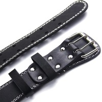 Ceinture de musculation robuste réglable pour haltérophilie et powerlifting, 6 pouces, pour hommes et femmes, en PU