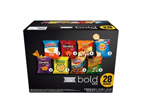 Assortiment de chips Frito-Lay Bold Mix, Doritos, Cheetos, Funyuns, Lay's, Ruffles, 28 pièces - Product Image 1
