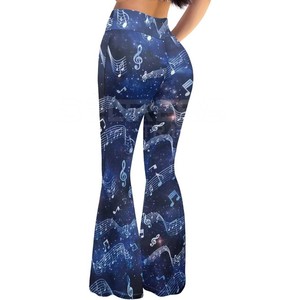 Pantalones Acampanados de Hip Hop Premium para Mujer, Alta Calidad, Transpirables, Resistentes al Viento, de Secado Rápido, Ropa Deportiva para Gimnasio, Venta al Por Mayor 2025, Económicos - Product Image 1