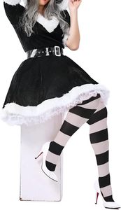 Pantimedias de red sexis para mujer, textura de malla de encaje suave, ajustadas, elegantes, perfectas para trajes informales o de fiesta - Product Image 6