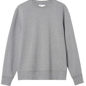 Sweat-shirt en molleton de coton de haute qualité avec logo personnalisé, col rond épais, prix bas, collection basiques 2026 - Product Image 3