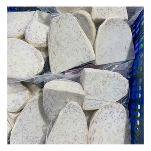 Tranches de taro jaune et violet congelé-Légume-racines de taro congelés IQF de haute qualité pour l'exportation, taro congelé de qualité supérieure - Product Image 1