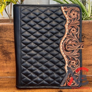 Tay công cụ chần da bò chính hãng kinh doanh đa chức năng danh mục đầu tư thư mục Chất lượng cao sang trọng tổ chức tập tin danh mục đầu tư - Product Image 1