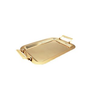 Home Decoration And Kitchen Food Storage And Serving <b>Tray</b> Oval Shape Hammered Metal Serving <b>Tray</b> With Handle <b>Snacks</b> Serving <b>Tray</b> - Product Image 6