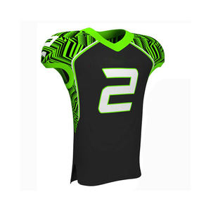 Profesional por encargo transpirable de talla grande de manga corta camisetas de fútbol americano OEM/ODM ropa deportiva - Product Image 2