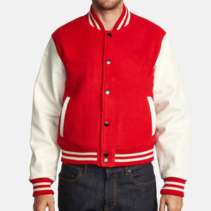 2025 Unisex nuevo logotipo personalizado parche bordado a prueba de viento Letterman béisbol lana cuerpo CollegeBaseballjacket para hombres - Product Image 1