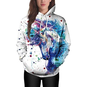 3d Sublimation Printing <b>Hoodie</b> Blank Fleece Pullover <b>Polyester</b> Hoodies <b>Hoodie</b> Sublimation For Women - Product Image 6