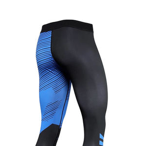 Leggings Deportivos de Compresión para Hombre, Transpirables, Ajustables, con Cintura Elástica, Largos, 220g, Capa Base, para Gimnasio, Correr, Nailon y Algodón - Product Image 6