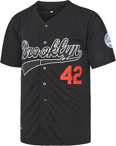 Jersey de béisbol para hombre de alta calidad, ropa cómoda y perfecta para el equipo, camiseta de béisbol para hombre con botones completos personalizados - Product Image 2