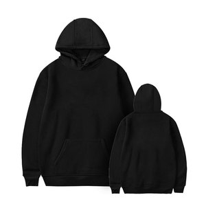OEM Logo brodé imprimé sur mesure Sweat-shirt écologique en tricot de couleur unie pour hommes et femmes Taille européenne Loose Casual - Product Image 5