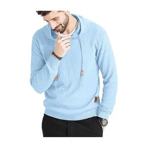 Sudadera con Capucha para Hombre, 100% Algodón Lavado, Antiarrugas, Manga Larga, Tejido de Punto, Sudadera con Capucha - Product Image 3