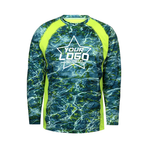 Haute qualité Anti-Uv séchage rapide à manches longues vêtements de pêche chemises en jersey de pêche sublimées personnalisées - Product Image 1
