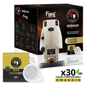 เครื่องชงกาแฟแคปซูล Didiesse Frog Caff Iuliano Edition พร้อมแคปซูลย่อยสลายได้ 30 แคปซูล - Product Image 1
