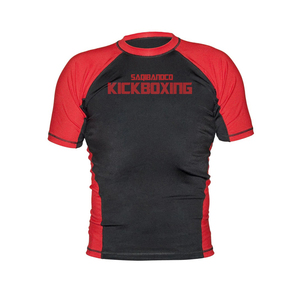 Custom Made Qualité Custom Made Rush Guard Hommes Haute Qualité Personnalisé Rash Guard 2025 Dernier Style Oem Logo Pour Hommes Rush Gurads - Product Image 4
