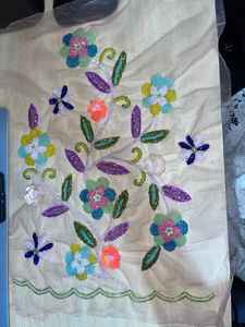 Tela Bordada a Mano con Cuentas para Vestidos de Noche - Product Image 5